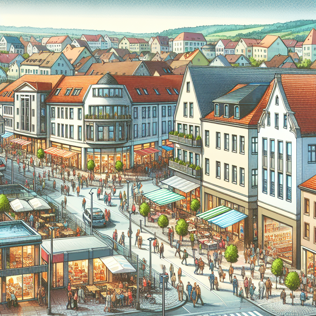 Einfluss von Einkaufsmöglichkeiten auf Bodenrichtwert in Ravensburg Süd.